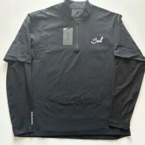 Men’s Bad Birdie Golf Mechanism Quarter-Zip Lightweight Jacket L NWT MSRP $140